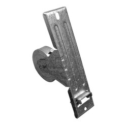 Recogedor cinta de 14 mm empotrar SMALLER (cinta gris, sin placa) —  Metalúrgica Arandes