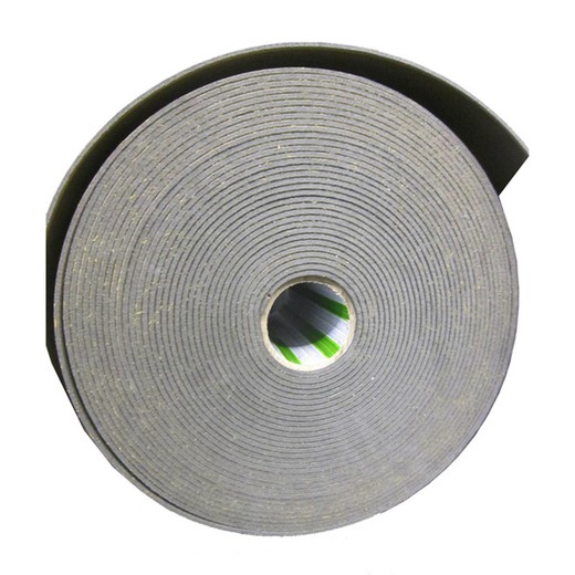 Banda de espuma AISLAND: 30 cm x  5 mm adhesiva / Rollo x 50 m.