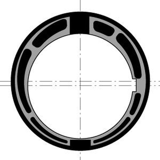 Couronne adaptative LT60 à Ø 78 Mitjavila