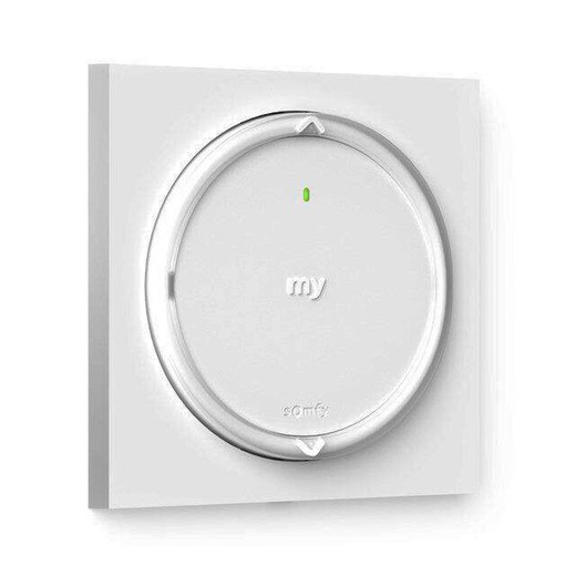 Emisor de pared Somfy radio IO: Amy 1 con marco