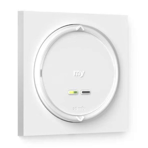 Emisor de pared Somfy radio IO: Amy 2 Modes con marco