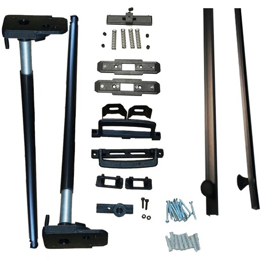 KIT  accesorios mosquitera P42 - LATERAL 2 hojas