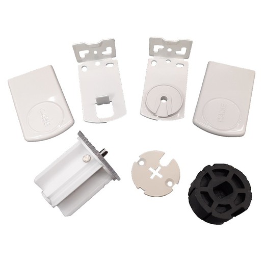 Kit moteur rideau Ø 43 : supports de support 55 mm avec garnitures