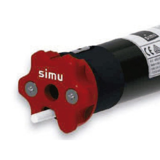 Moteur de store Simu SR50-ST STAR 20 Nm / 17 tr/min - Radio HZ