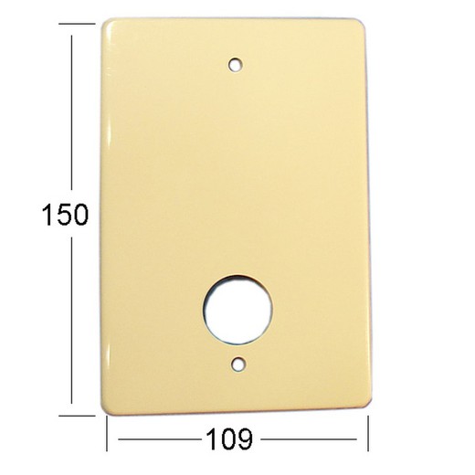 Placa torno K-80: 150x109 mm.