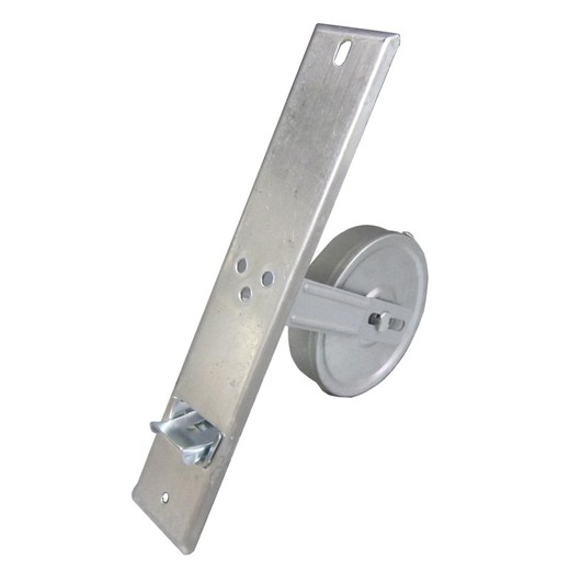Placa de aluminio para recogedor R-01 estandard metálico : 200x55x17 mm —  Metalúrgica Arandes