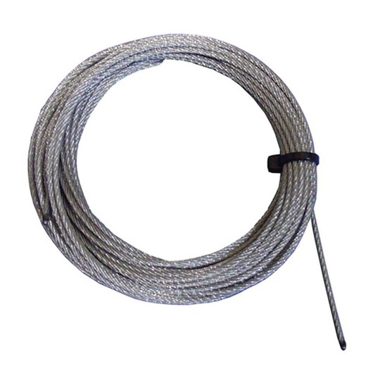 Rollo cable acero Ø 1'5 mm x 6 m.