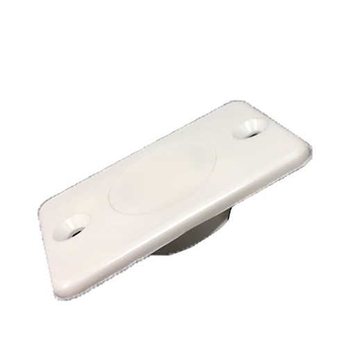 Tapón ciego PVC para agujero pasacintas - blanco