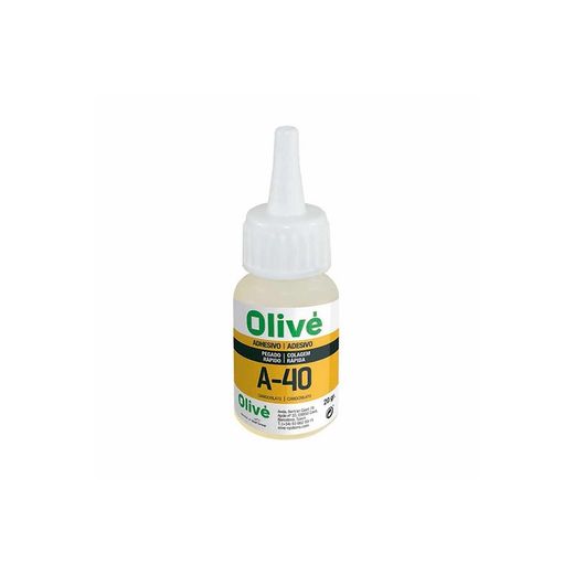 Adhesivo CIANOCRILATO A-40: 20 grs. líquido
