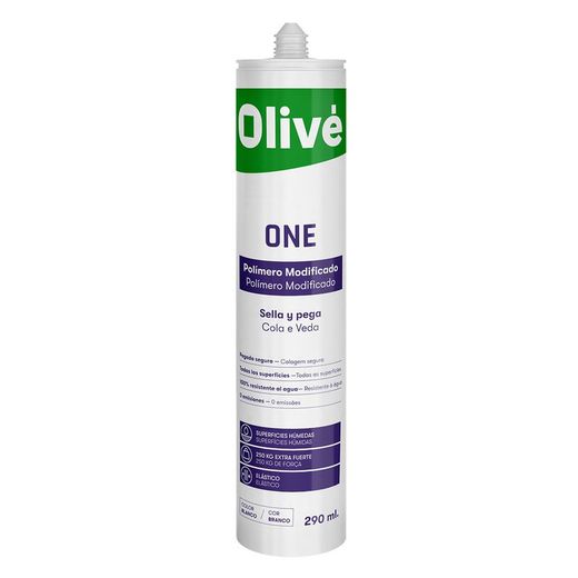 Adhesivo y sellante híbrido Olivé OLIBOND ONE 290 ml