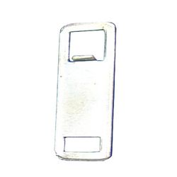 Emblema PLANO 42 x18 mm. para persianas de madeira (complementadas com anel V-0140)