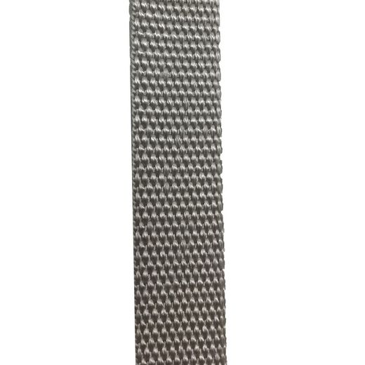 Ruban aveugle 22 mm. Gris clair n°1 lisse. Rouleau de 6m et 50m.