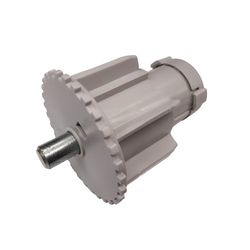 Virole Ø 53-58 mm PVC / pointe métallique rétractable Ø 10