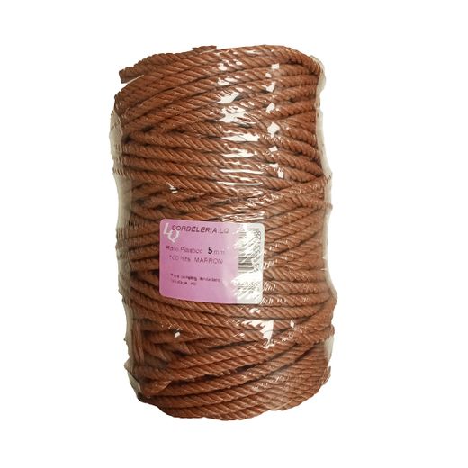 Cuerda plastico ALICANTINA  Ø 5 mm. (Bobina x 100 m.)