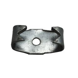 Agrafe en fer dentelée pour sangle