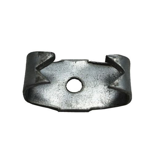 Agrafe en fer dentelée pour sangle