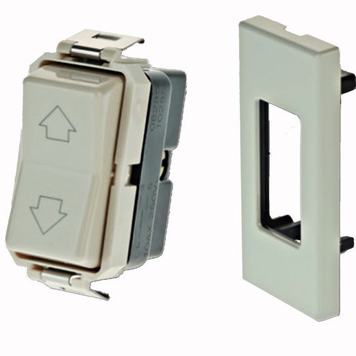 Inversor Vimar Posición fija - encastar con marco 75x33
