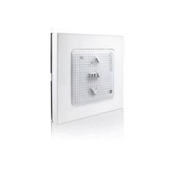 Kit moteur store SOMFY- RADIO IO 10 Nw. + Adaptateurs d'arbre Ø 60 octog. + support + bouton radio Smoove IO