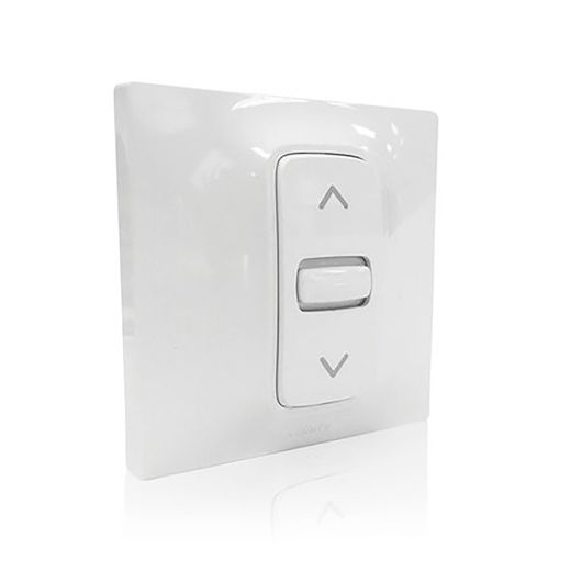 KIT Somfy 30 NW: Motor de persiana mecanico para eje octogonal Ø 60mm. Incluye accesorios de montaje y pulsador cableado para el control de subida, bajada y Stop. Fácil de montar y usar tiene los botones de final de carrera directamente en el motor.