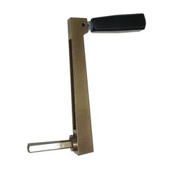 Manivelle de tour BGM 120 mm / boulon carré 8 mm x 40 mm