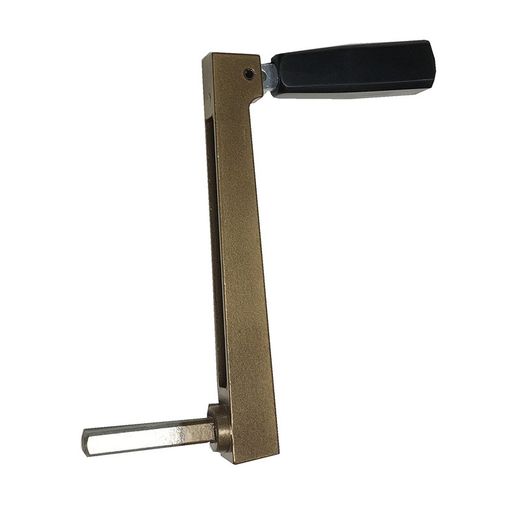 Manivelle de tour BGM 120 mm / boulon carré 8 mm x 40 mm