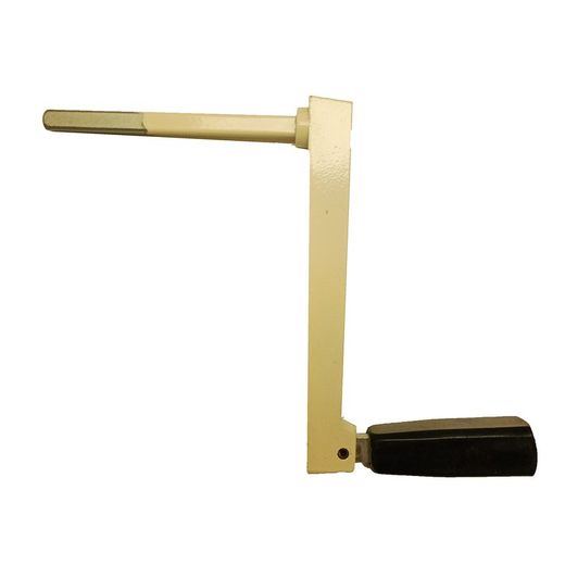 Manivelle de tour BGM 120 mm / boulon carré 8 mm x 100 mm