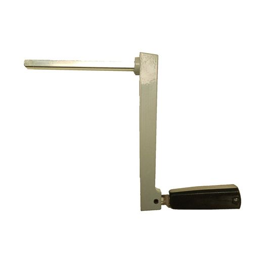 Manivelle de tour BGM 120 mm / boulon carré 8 mm x 100 mm