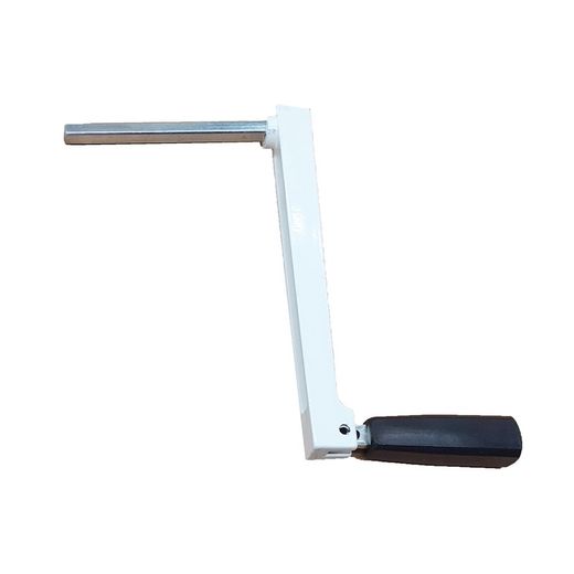 Manivelle de tour BGM 160 mm / boulon carré 8 x 100 mm