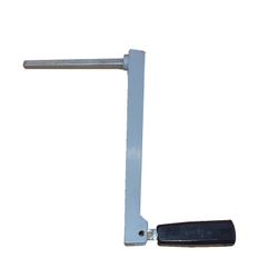 Manivelle de tour BGM 160 mm / boulon carré 8 x 100 mm