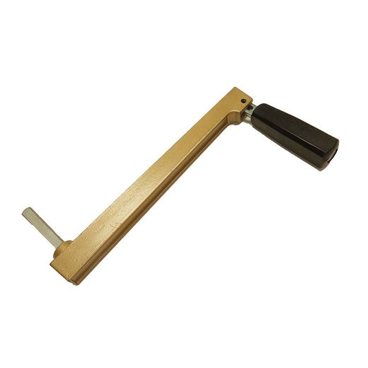 Manivela torno BGM 160 mm / perno cuadrado 8 mm x 40 mm