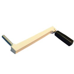 Manivela torno BGM 160 mm / perno cuadrado 8 mm x 40 mm