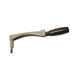 Manivela torno INTEGRAL 123 mm. perno Hexag: 6 mm. Elevado