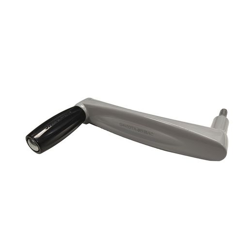 Manivela torno INTEGRAL 123 mm. perno Hexag: 6 mm. Elevado