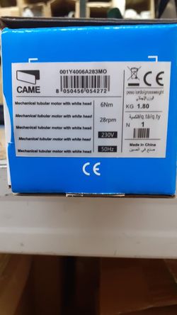 Moteur Came MONDRIAN 4 Stores - Fin de course mécanique Ø 35 6 Nm / 28 tr/min