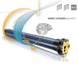 Motor cego Somfy S&SO RS100 io 15 Nm / 17 rpm