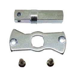 Perno Q. 10 mm. con placa cabeza motor Came G50