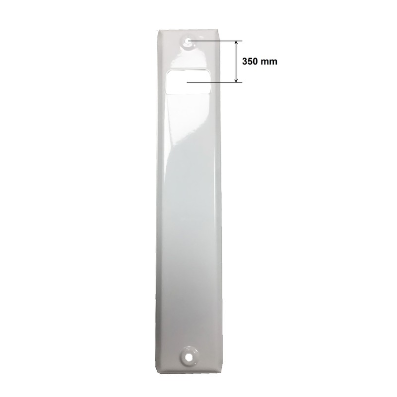 Placa aluminio para recogedor Universal (Ancho 39 mm) para cinta de 18/ 20mm. — Metalúrgica Arandes
