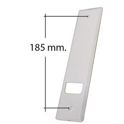 Plaque métallique pour pelle 6 m : 213x53x06