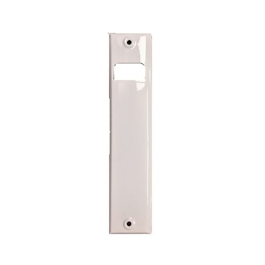Placa metálica para pá de lixo de 8 m: 243x53x06