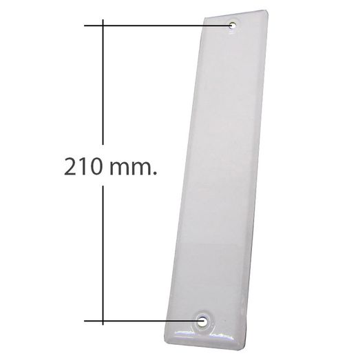 *CEGO* Placa para captador de 8 m: 232x58 mm.