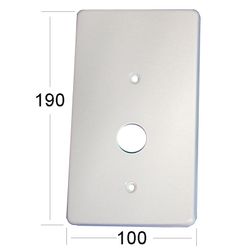 Plateau de tour BGM ALU mod : "C" 190x100mm.