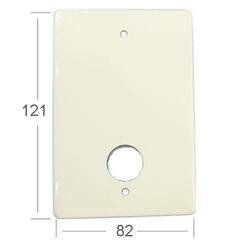 Placa torno K-40: 121x82 mm.