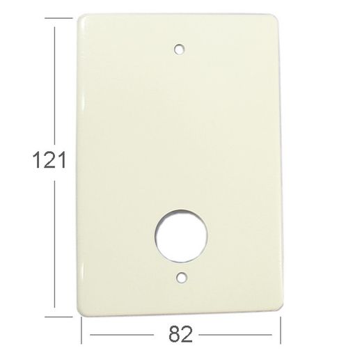 Placa torno K-40: 121x82 mm.