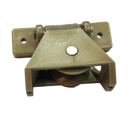 Poulie basculante pour cordon fin mat