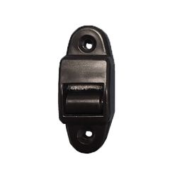 Poulie PVC avec boîtier et peluche pour ruban 14 mm.