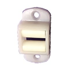 Poulie PVC à 2 rouleaux pour ruban 22 mm