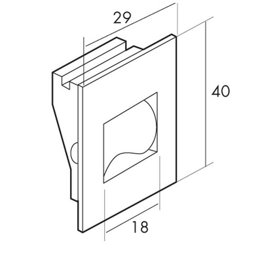 Polia de cabo compacta 1 haste. Fé