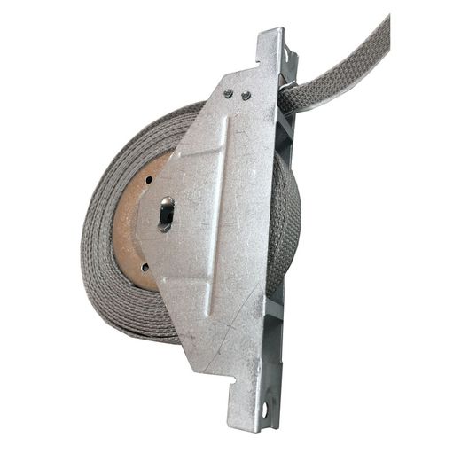 Recogedor cinta de 14 mm empotrar SMALLER (cinta gris, sin placa)