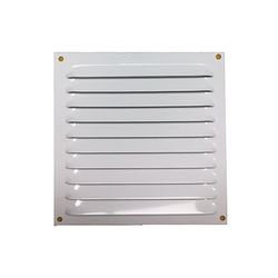Grelha de ventilação em alumínio 15x15 - adesiva