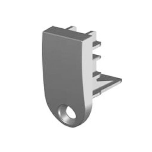 Couverture de profil de store banne simple avec trou